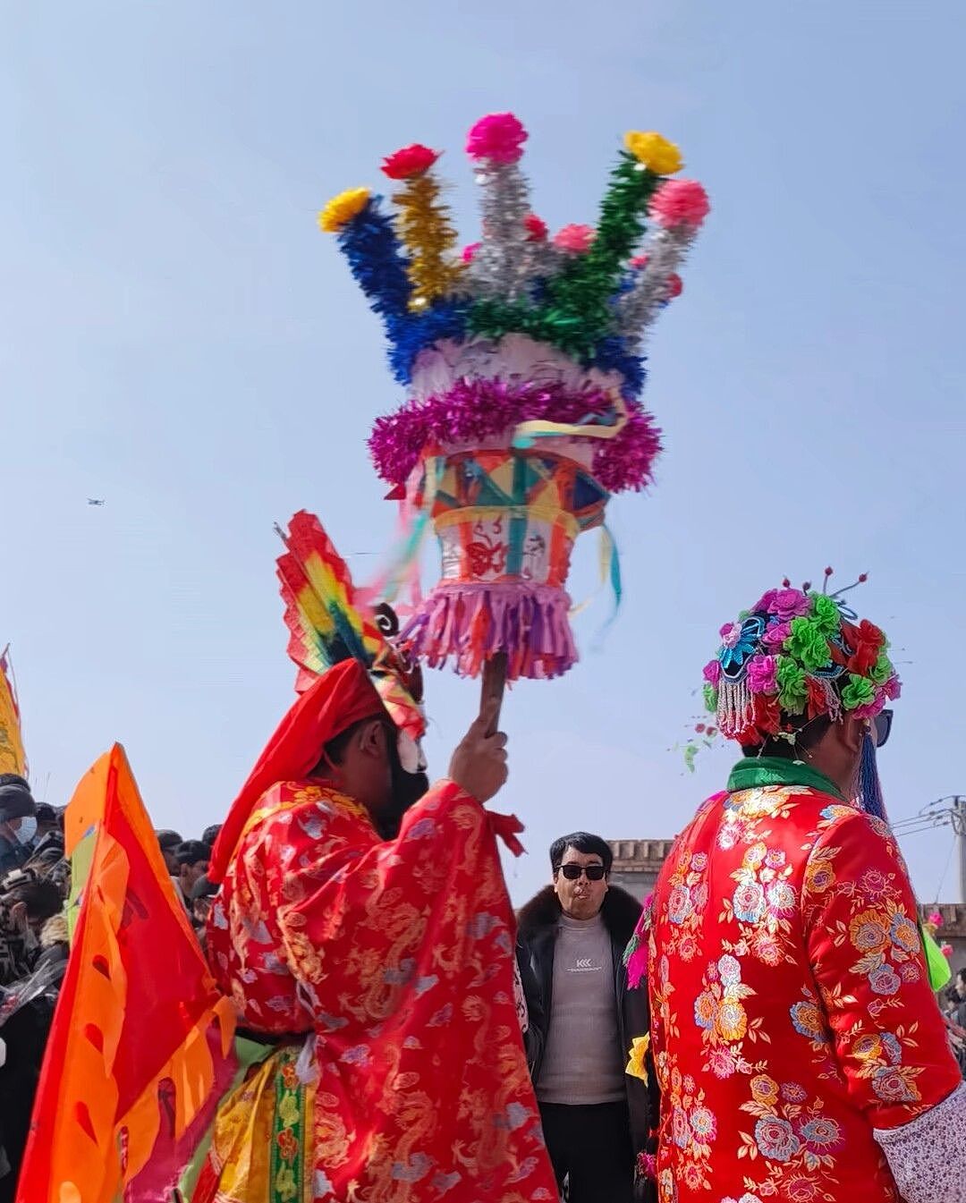 2024年民和县马营镇二社火队留影