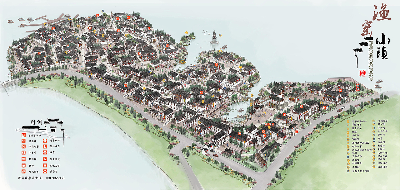 手绘地图已商用（图ZMTU4OTA5Nzg0） - 商业插画 - 站酷设计师东楼妮子原创素材 - 站酷ZCOOL