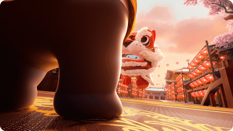 四川卫视ID 舞虎送福（图ZMjg3MjY4NjIw） - 动画/影视 - 站酷设计师TenyStudio原创素材 - 站酷ZCOOL