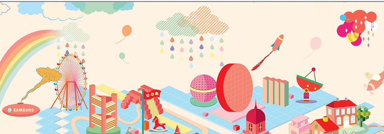 盛夏倾城（图ZOTQ4NDQ3Mg==） - 新锐潮流插画 - 站酷设计师南风风原创素材 - 站酷ZCOOL