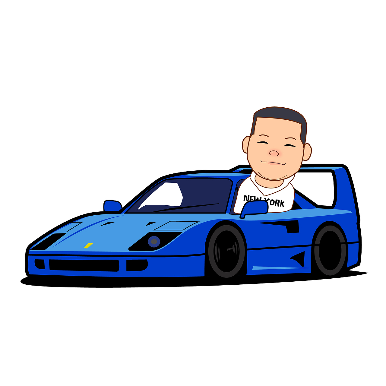 改装车插画·汽车插画/auto illustration