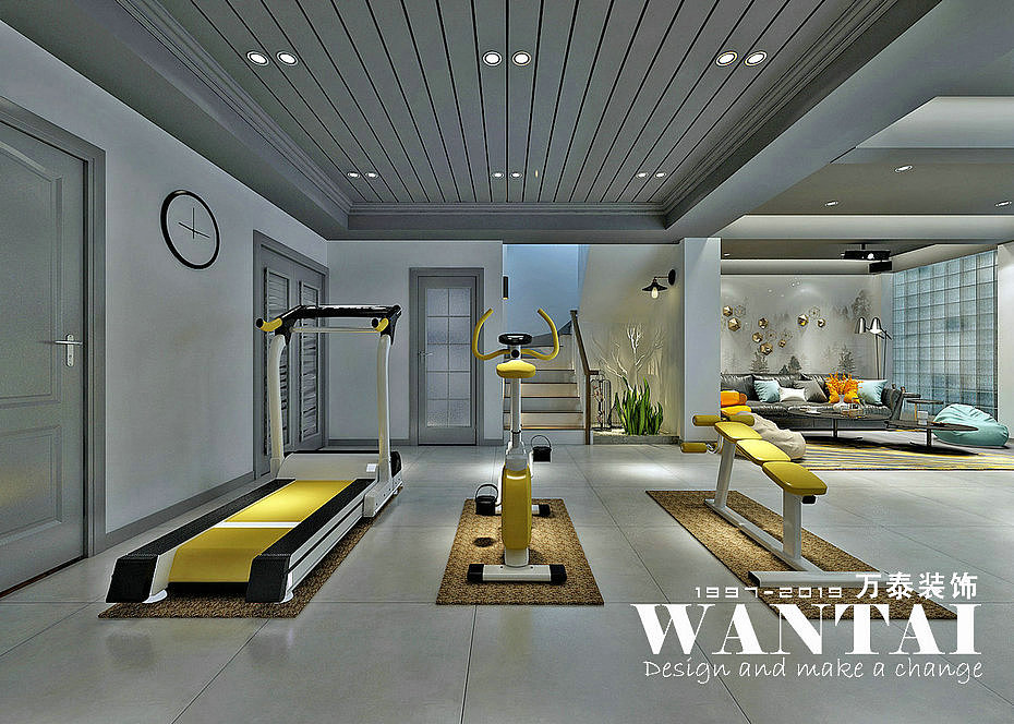 泰安金科桃花源165m²错联排混搭风格装修效果图-马文文（图ZMTYxNzMzMzE2） - 家装设计 - 站酷设计师万小泰原创素材 - 站酷ZCOOL