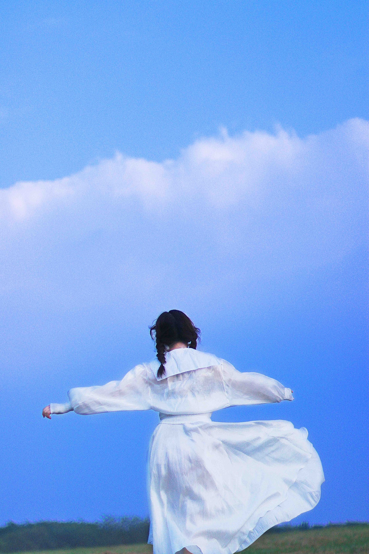 用一个背影作为结尾吧～ br> br>下次见啦