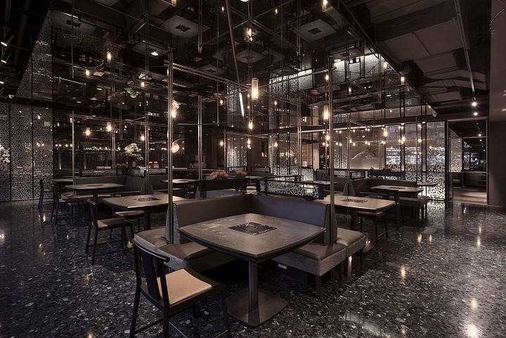 火锅店装修设计案例欣赏