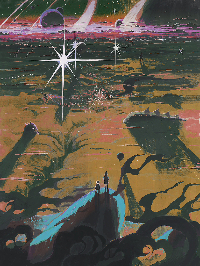 上山（图ZMzQ2NDM0MDEy） - 短篇/格漫 - 站酷设计师飞行猴原创素材 - 站酷ZCOOL