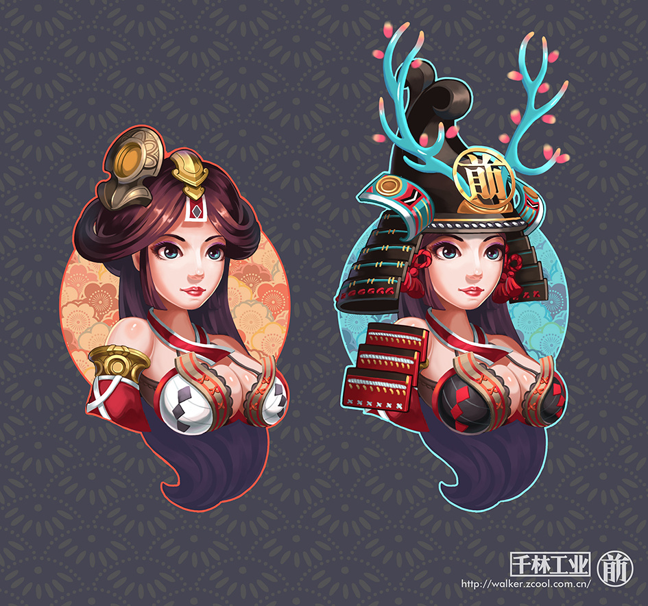 今天没画画 还是感觉萌萌哒 一组妹子美女卡牌