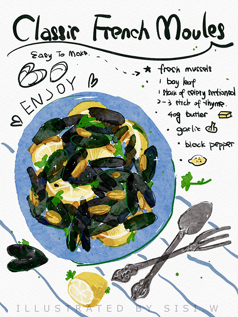 iPad水彩速写练习｜9～10月（图ZMzE5NTkyMzQw） - 创作习作 - 站酷设计师Sisi_W原创素材 - 站酷ZCOOL