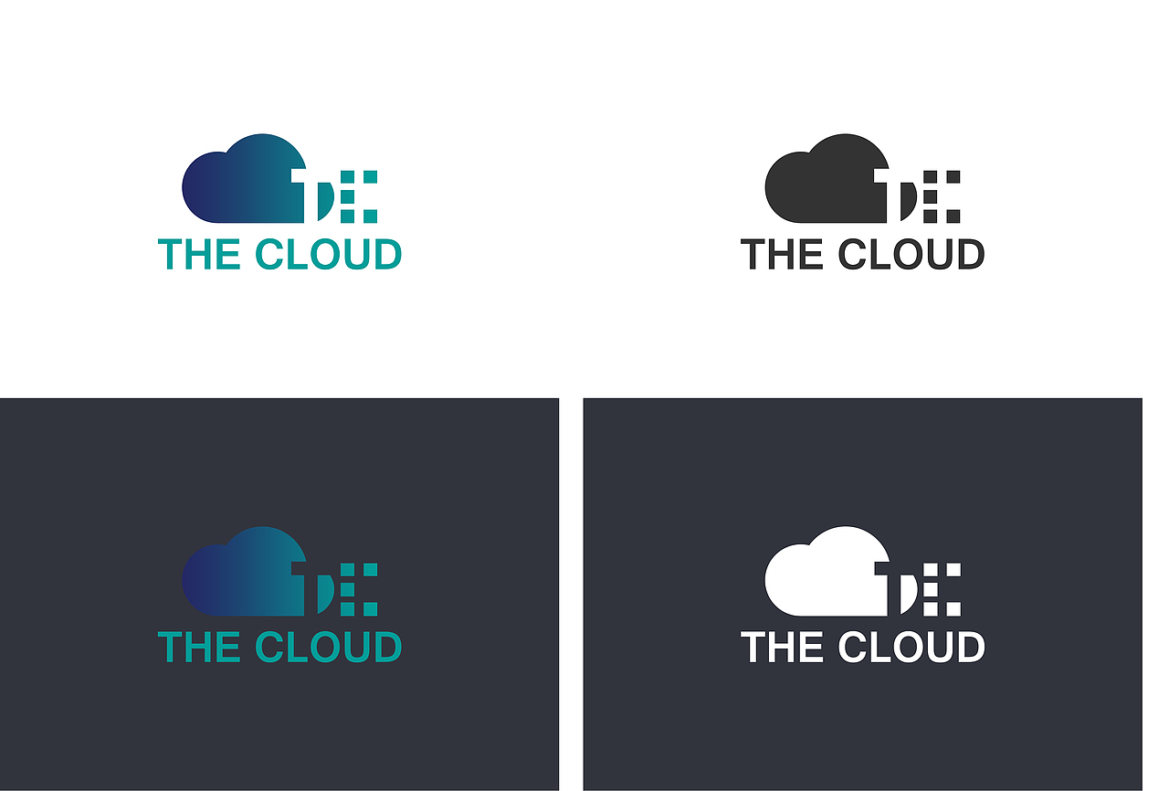 The Cloud logo设计（图ZMTEyODU5ODQ0） - Logo - 站酷设计师teaser紫式部原创素材 - 站酷ZCOOL