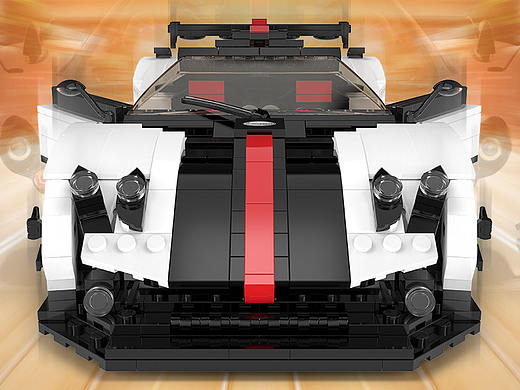 帕加尼积木车1：16