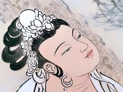李亚南最新国画人物作品【观音造像】