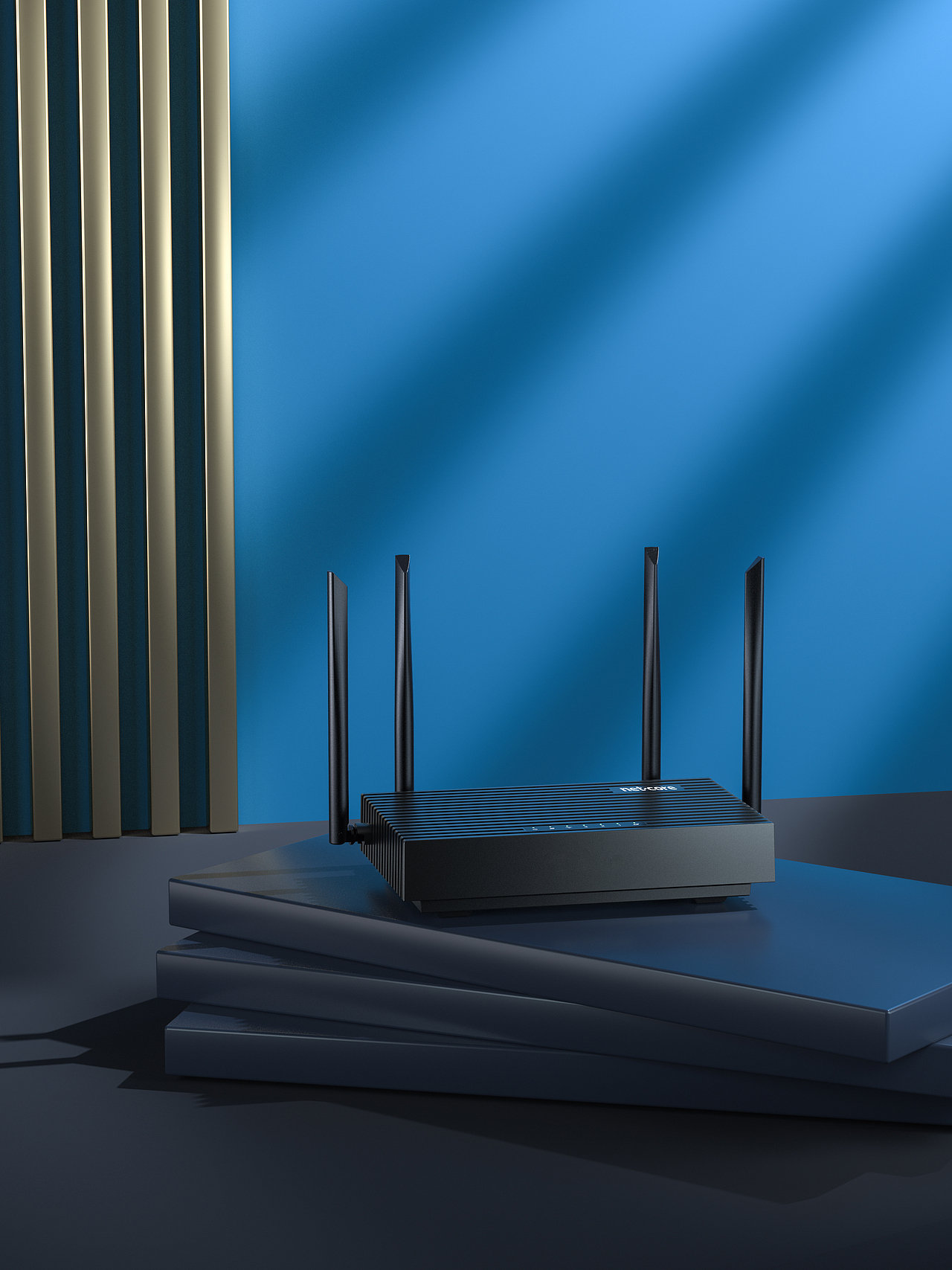 WiFi6路由器渲染（图ZMjMzNjY4NzMy） - 产品 - 站酷设计师anjor1023原创素材 - 站酷ZCOOL