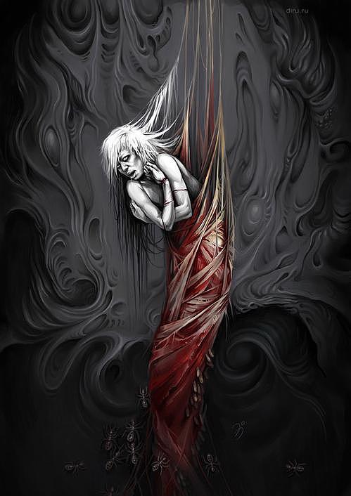 锁住的灵魂（图ZOTcyMTY2MTI=） - 新锐潮流插画 - 站酷设计师designwlj原创素材 - 站酷ZCOOL