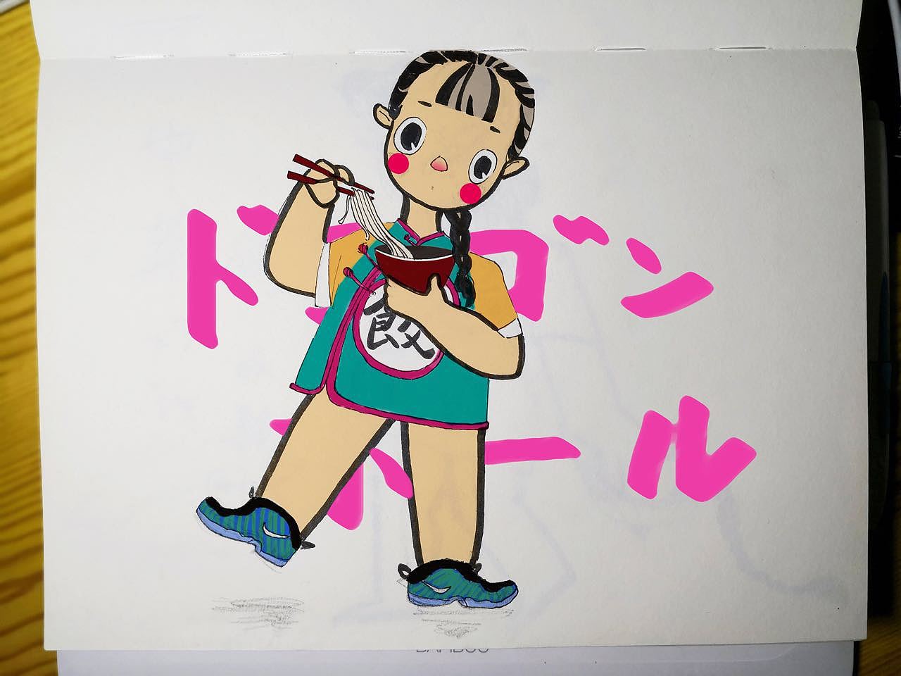 对面的老外也想cos饺子