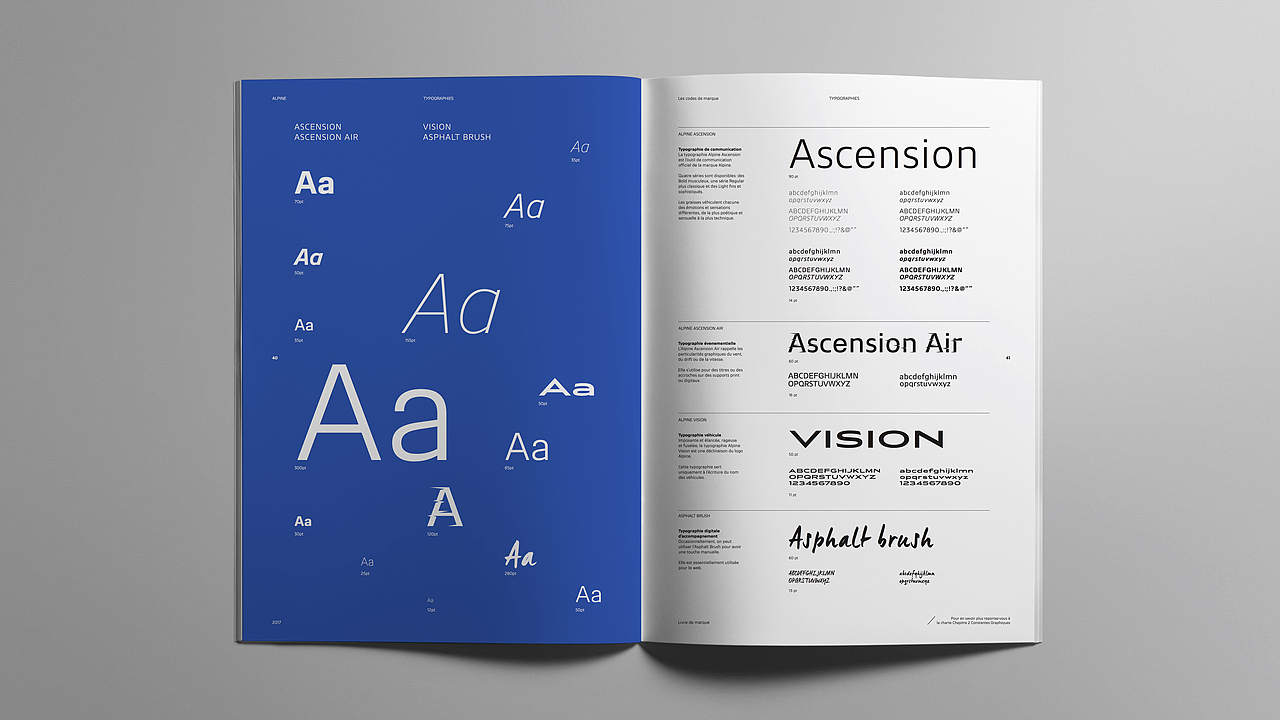 ALPINE Brand Book（图ZOTI0NjYxMTI=） - 书籍/画册 - 站酷设计师Niico原创素材 - 站酷ZCOOL
