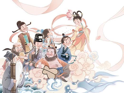 八仙过海 小绘本