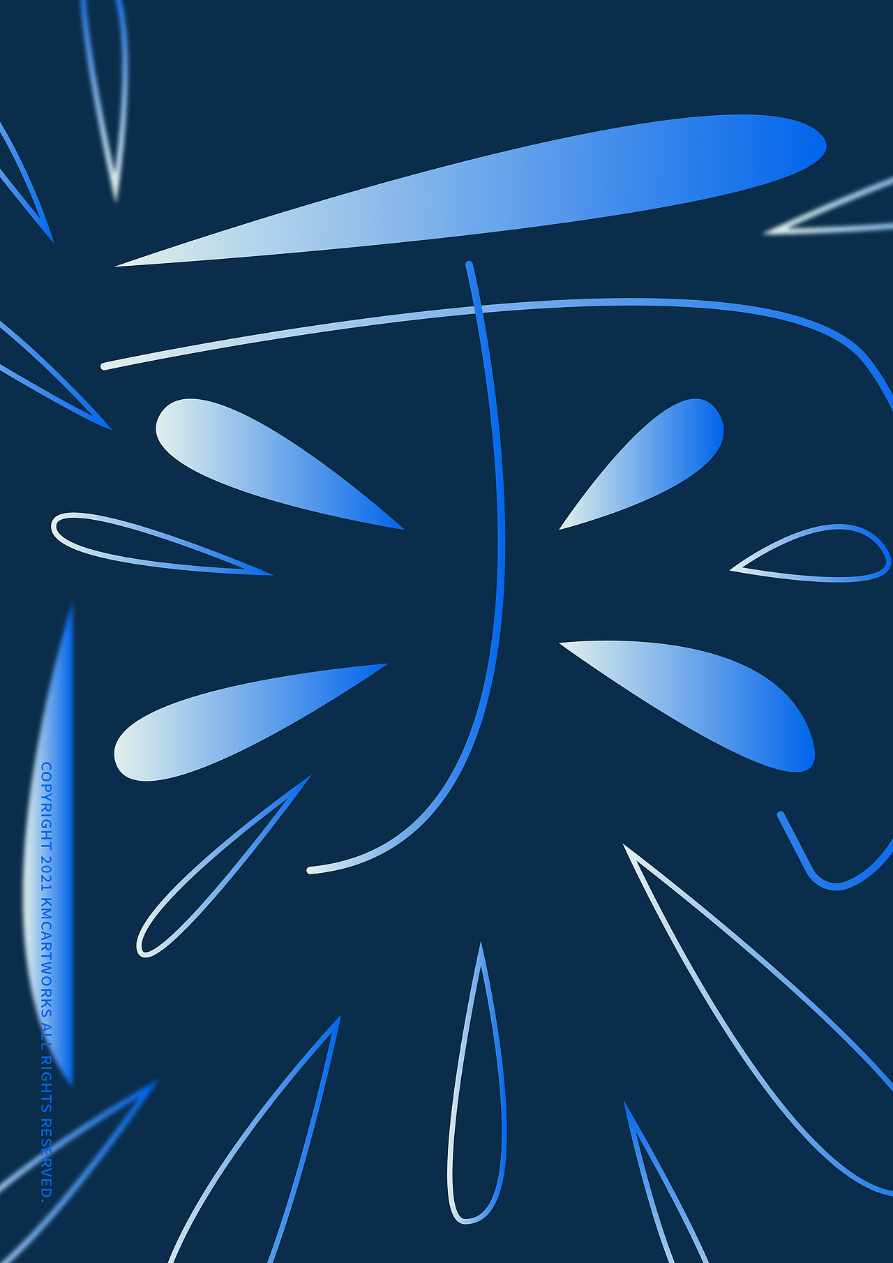 “关于雨掉落下来与物体碰撞后的形态”实验作品