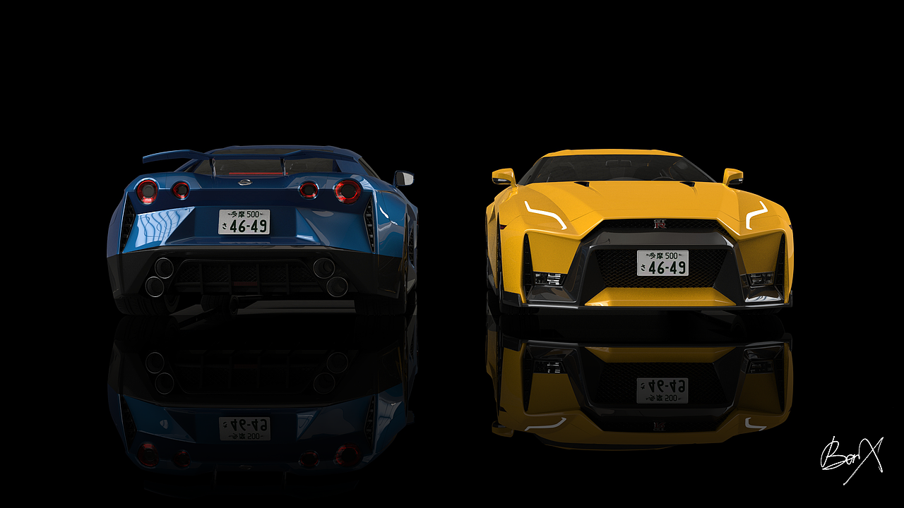 NISSAN GT-R N-spec（图ZMjg3MjY5MTg0） - 交通工具 - 站酷设计师星際牛仔本傑明原创素材 - 站酷ZCOOL