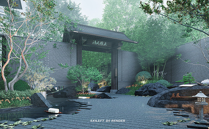 景观表现第三期（图ZMjk1OTgyMjQ0） - 建筑/空间 - 站酷设计师Sxileft墨染千秋原创素材 - 站酷ZCOOL