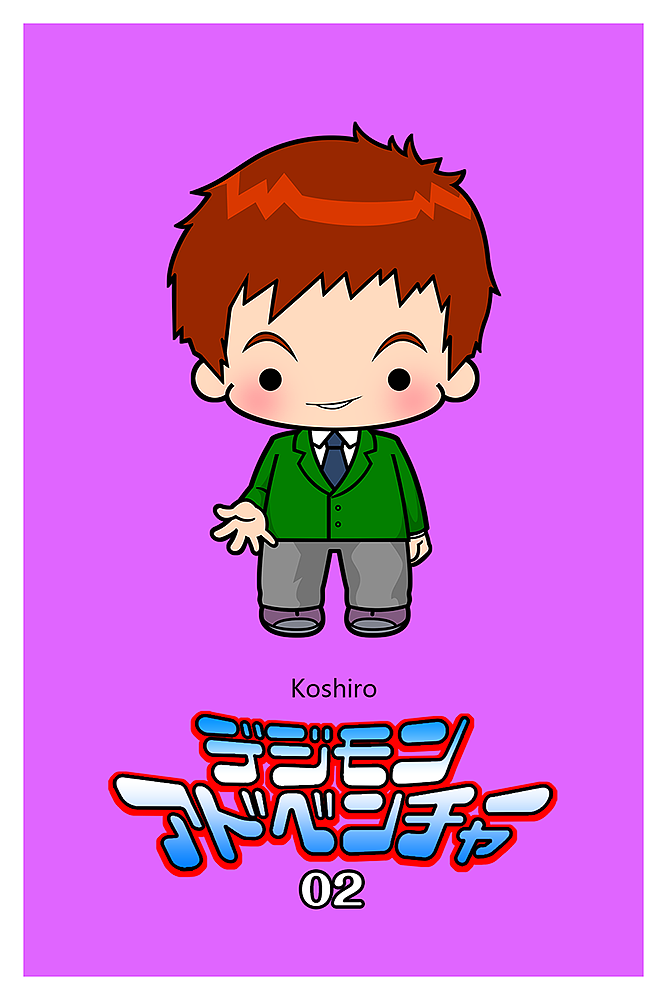 數(shù)碼寶貝第二部 Q版同人（圖ZMjQ2NTA4MTI=） - 其他動(dòng)漫 - 站酷設(shè)計(jì)師方滾原創(chuàng)素材 - 站酷ZCOOL