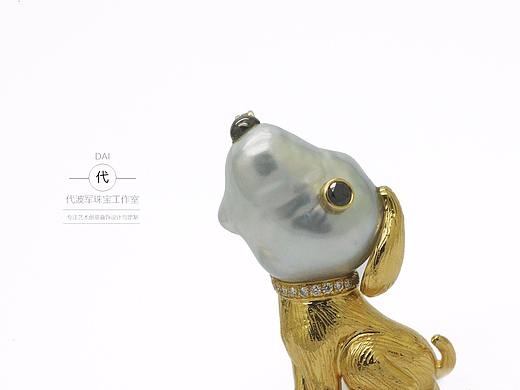 代波军工作室近期作品—异形海水珍珠 巴洛克异形珍珠