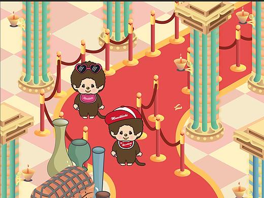 Monchhichi萌趣世界之城堡探秘（个人主页-ZMzU1ODU3NDA=） - 商业插画 - 站酷设计师Higaliki原创素材 - 站酷ZCOOL