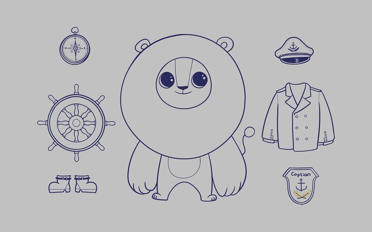 吉祥物-凯西船长