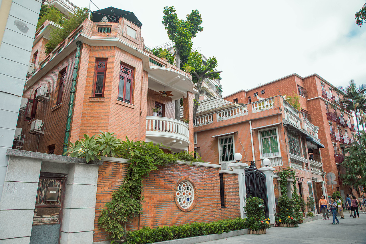 广州东山口红砖小洋房