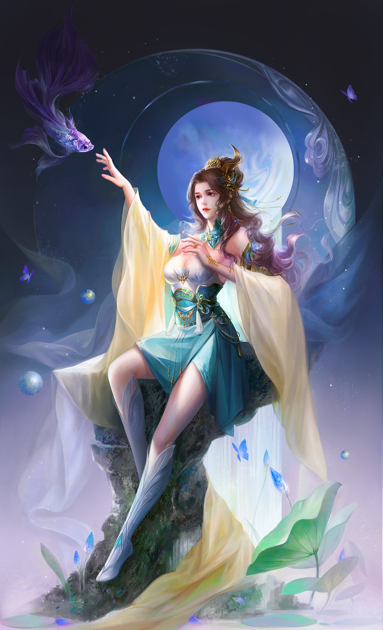 插画|插画|游戏原画|升崎_原创作品-站酷zcool