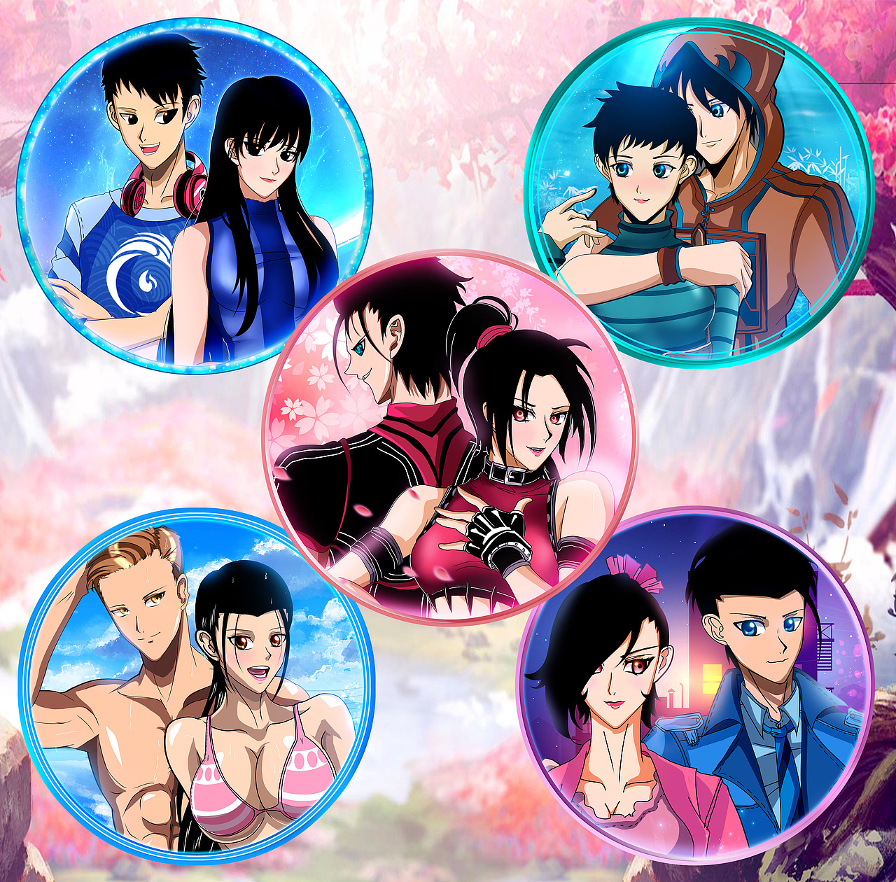 《情侣设计》（图ZMTIwNzU0OTIw） - 创作习作 - 站酷设计师我叫阿星先生原创素材 - 站酷ZCOOL