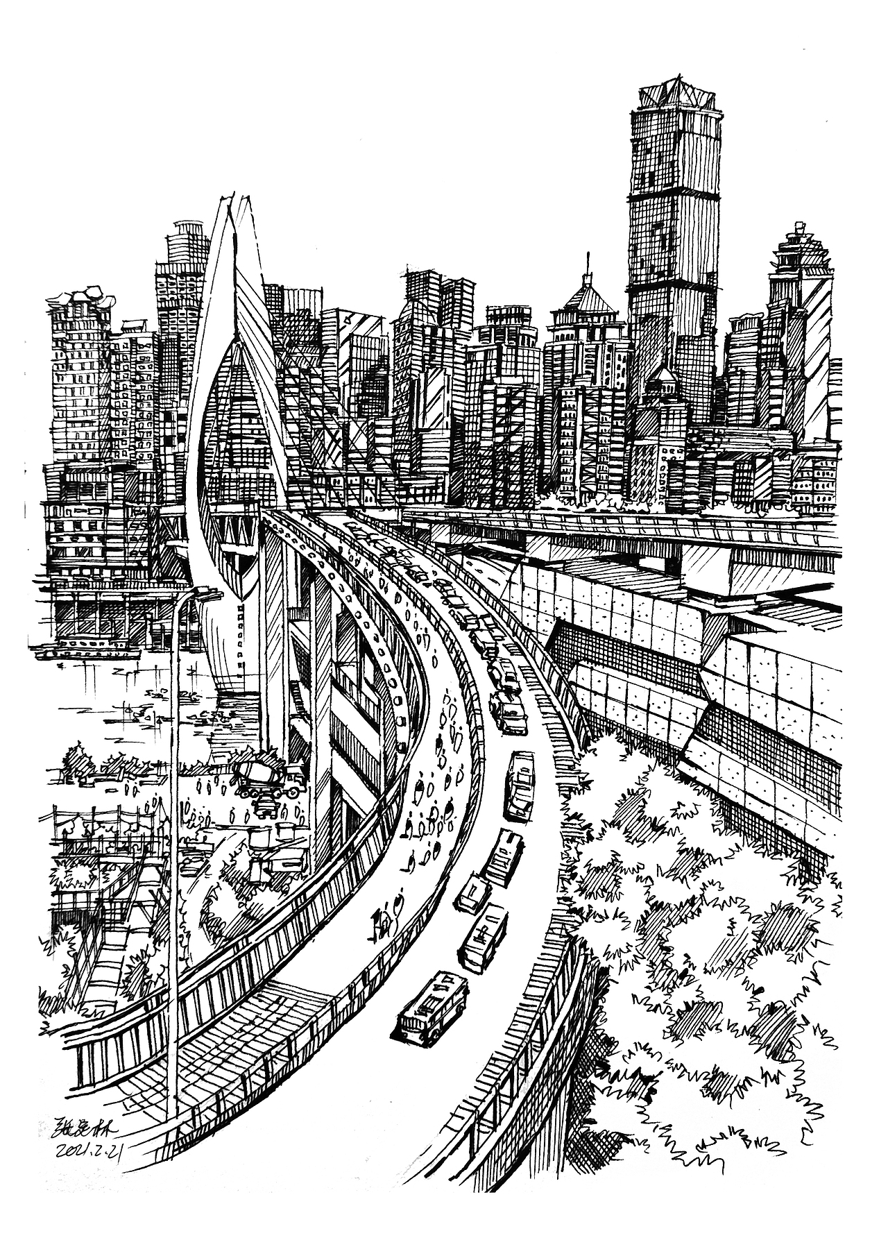 重庆千厮门大桥