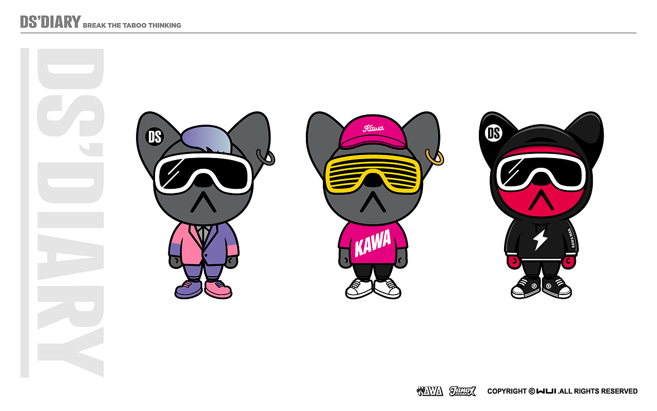ds diary ip品牌形象设计