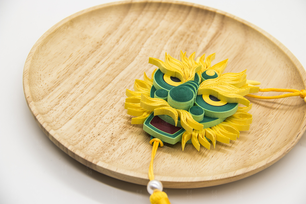 衍物- 《青龙》衍纸挂饰