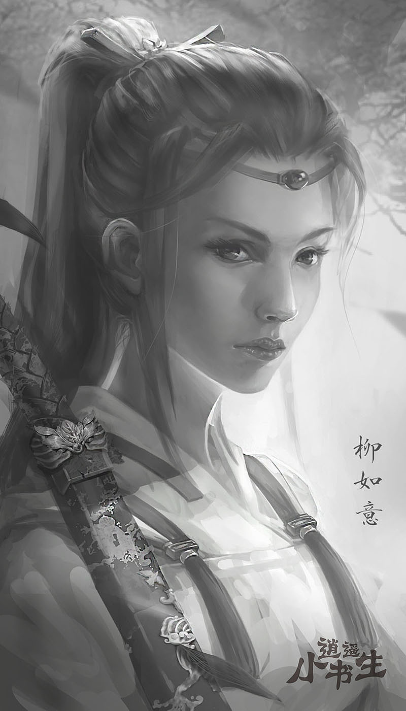 《逍遥小书生》刘二小姐（图ZMTAyMzgzMTQw） - 创作习作 - 站酷设计师kate8589原创素材 - 站酷ZCOOL