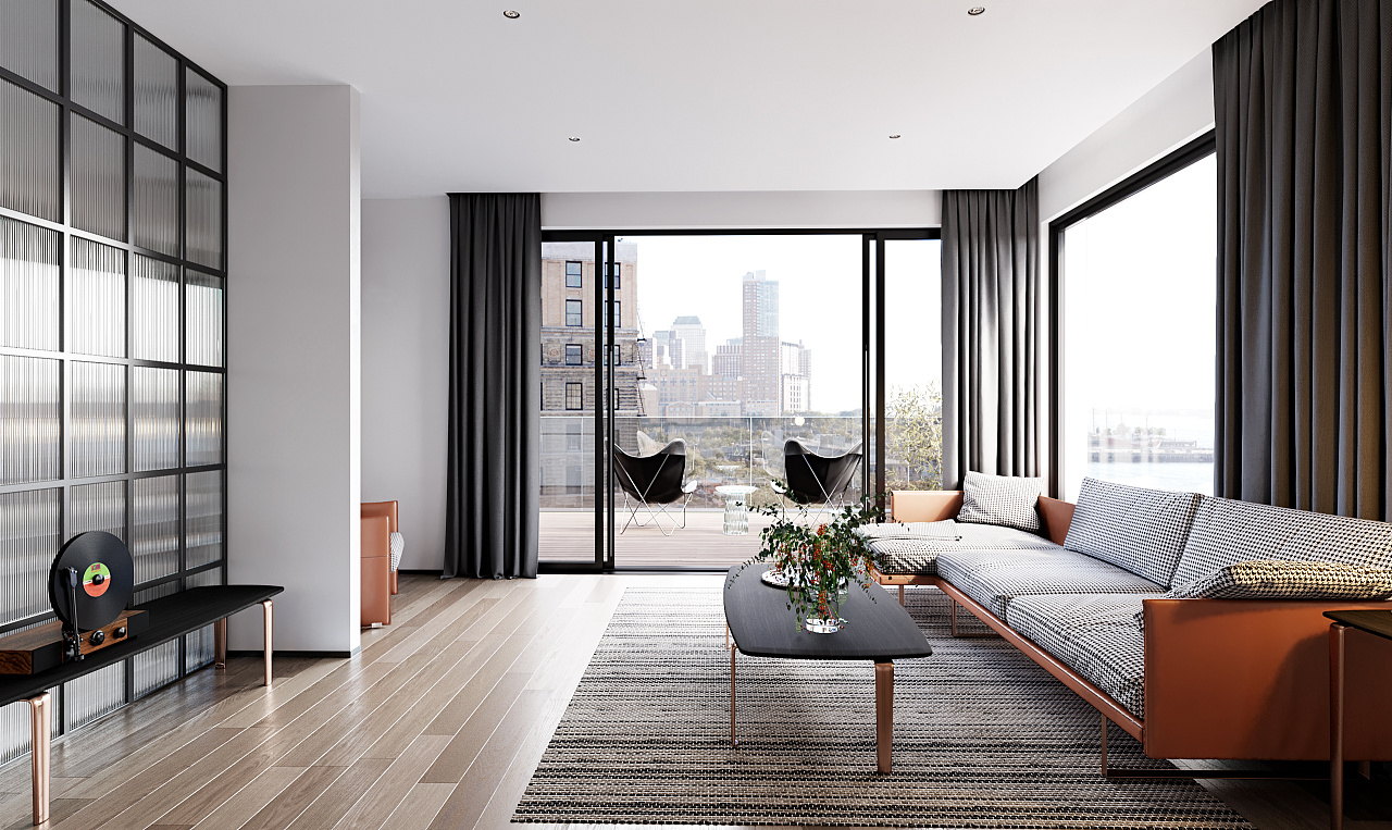 顶层小公寓|空间|家装设计|zoorh - 原创作品 - 站酷 (zcool)