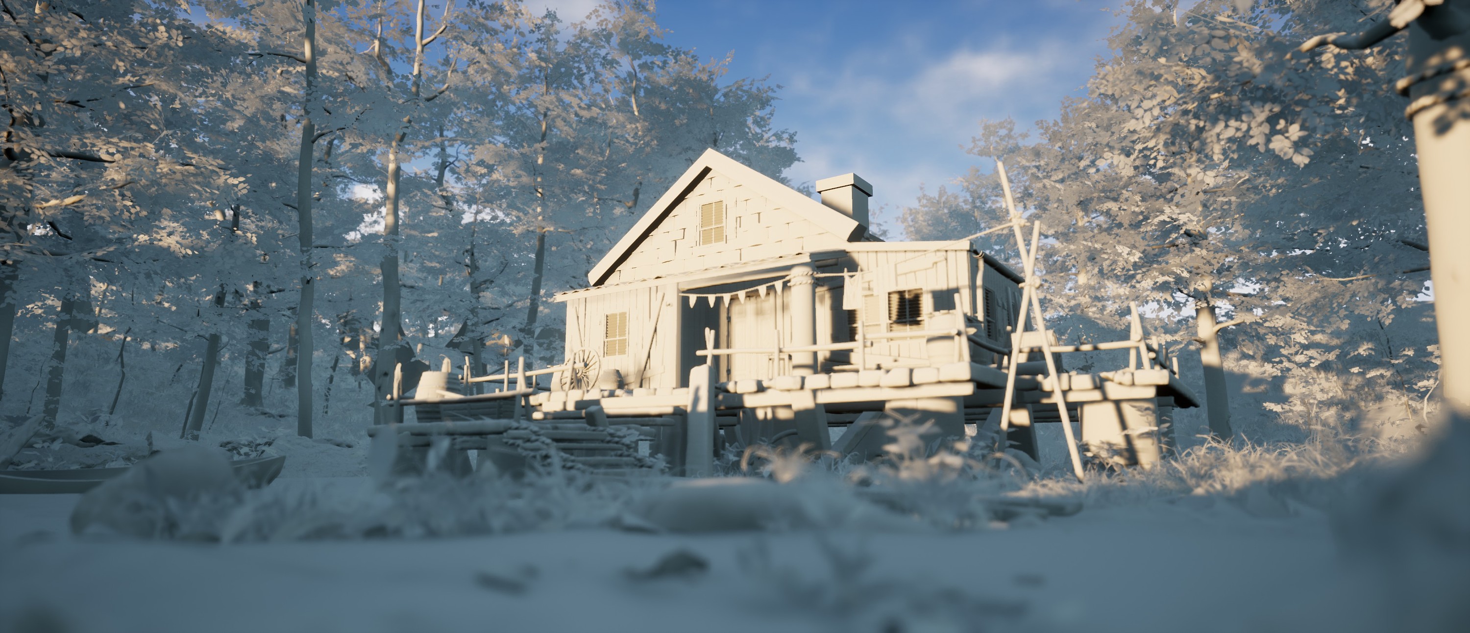 【三维场景】【虚幻引擎ue4】静谧 2021 03