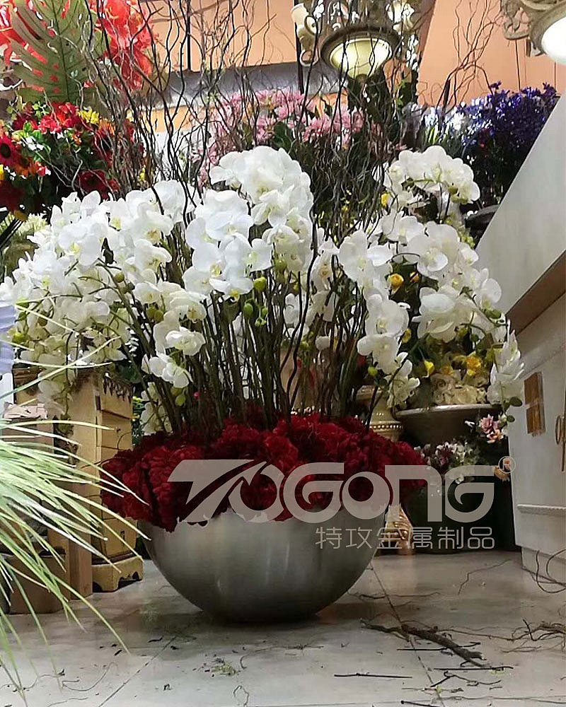 园林景观不锈钢花箱花钵厂家定制（图ZMjE3NTAyMzc2） - 工艺品设计 - 站酷设计师特攻金属制品原创素材 - 站酷ZCOOL