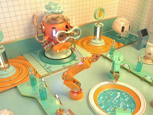 設(shè)計(jì)機(jī)器-machine（個(gè)人主頁-ZMjkzNDE4NjQ=） - 場景 - 站酷設(shè)計(jì)師清蒸料理原創(chuàng)素材 - 站酷ZCOOL