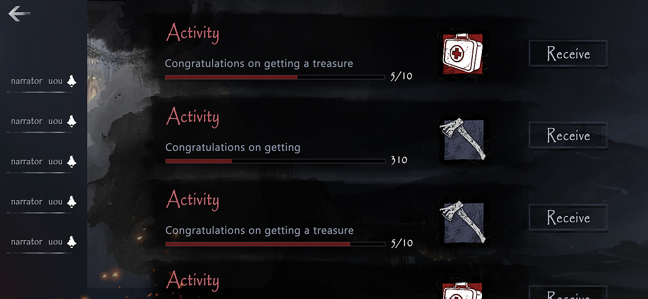 惊情四百年（图ZMjcyNjM1MDM2） - 游戏UI - 站酷设计师柚子面面原创素材 - 站酷ZCOOL