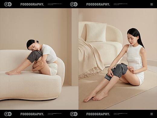 个人护理摄影 | keepfit腿部按摩仪 ✖ foodography 