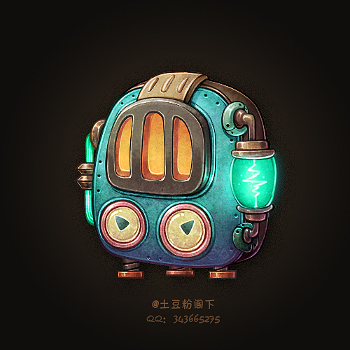 机械迷城风格练习