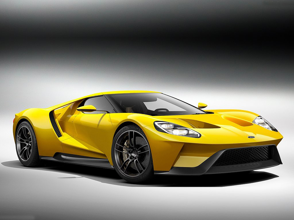 【容悦设计】工业设计|汽车设计参考资料2017 Ford GT
