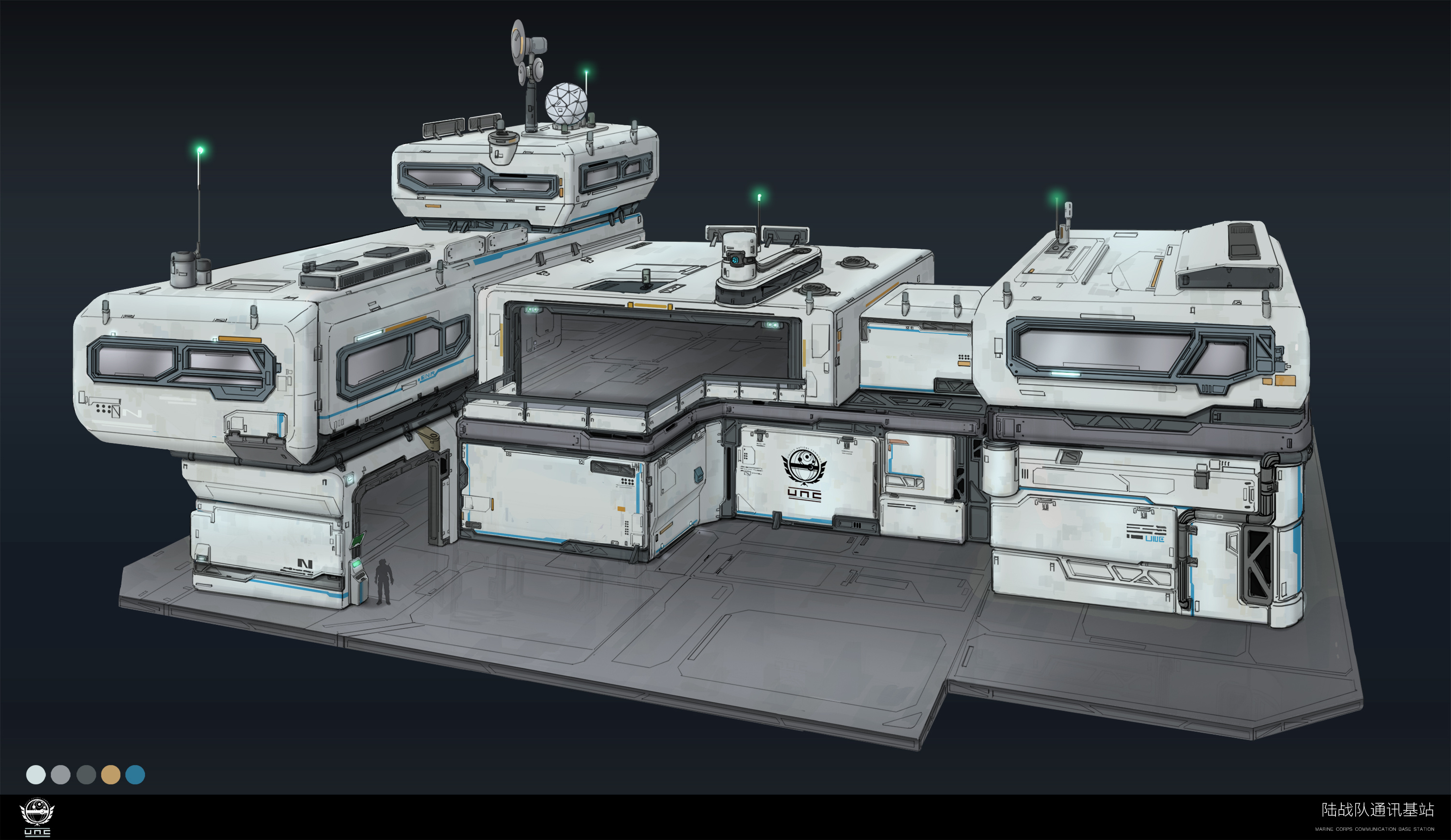 科幻道具|插画|游戏原画|owl_16 - 原创作品 - 站酷 (zcool)