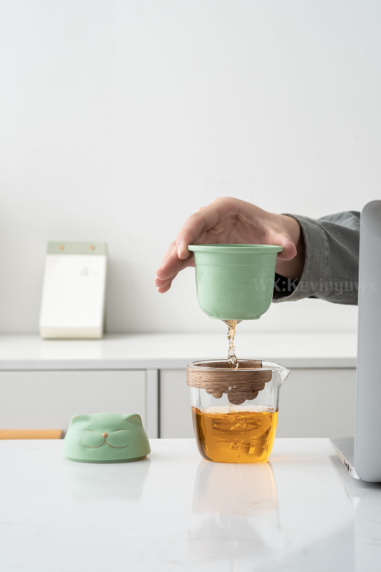 陶瓷萌猫快客杯/便携茶具/功夫茶具/快客杯/摄影拍摄（图ZMjU4MzU3NTky） - 产品摄影 - 站酷设计师摄影师_渡口原创素材 - 站酷ZCOOL