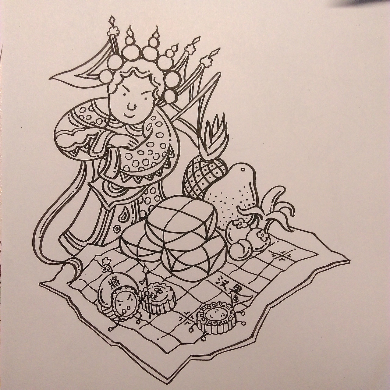 廣東文化插畫（图ZNzg4MjY3NDg=） - 商业插画 - 站酷设计师卤嬷嬷原创素材 - 站酷ZCOOL