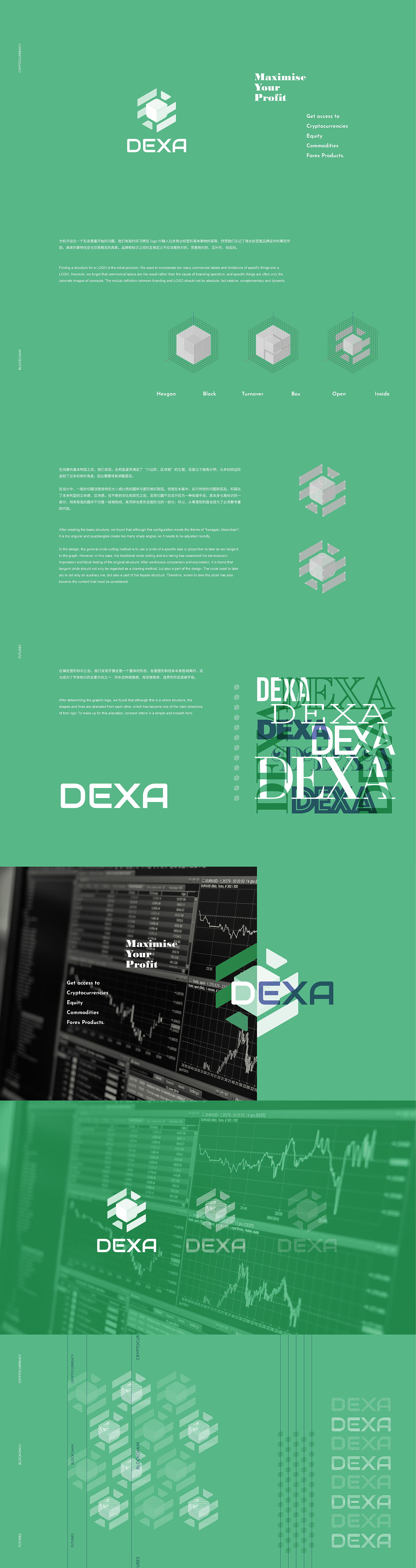 DEXA logo 设计
