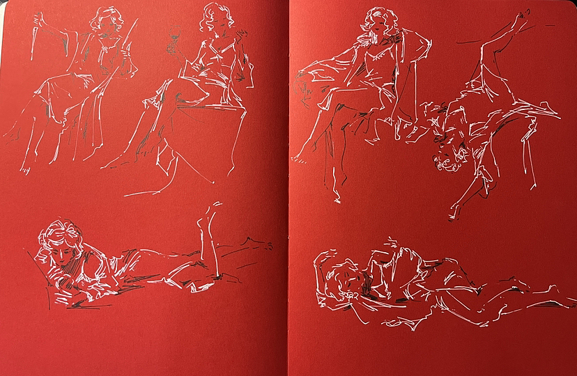 速写60天挑战赛Day181-240心得总结