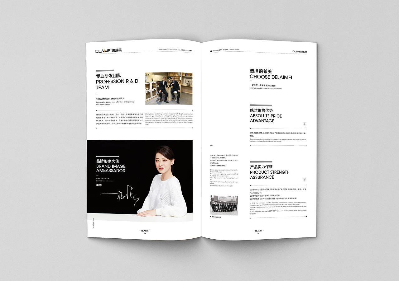 德莱美全屋定制-招商手册（图ZMjAzNzA1MjQ0） - 书籍/画册 - 站酷设计师泊如_91原创素材 - 站酷ZCOOL