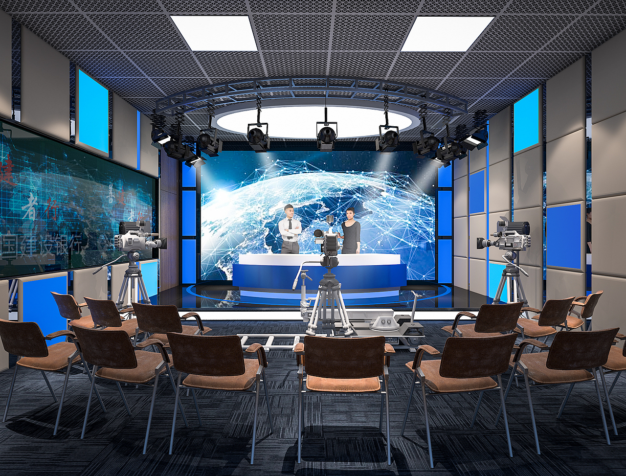 演播室（图ZMjkxOTUyNjYw） - 舞台美术 - 站酷设计师SCM设计原创素材 - 站酷ZCOOL