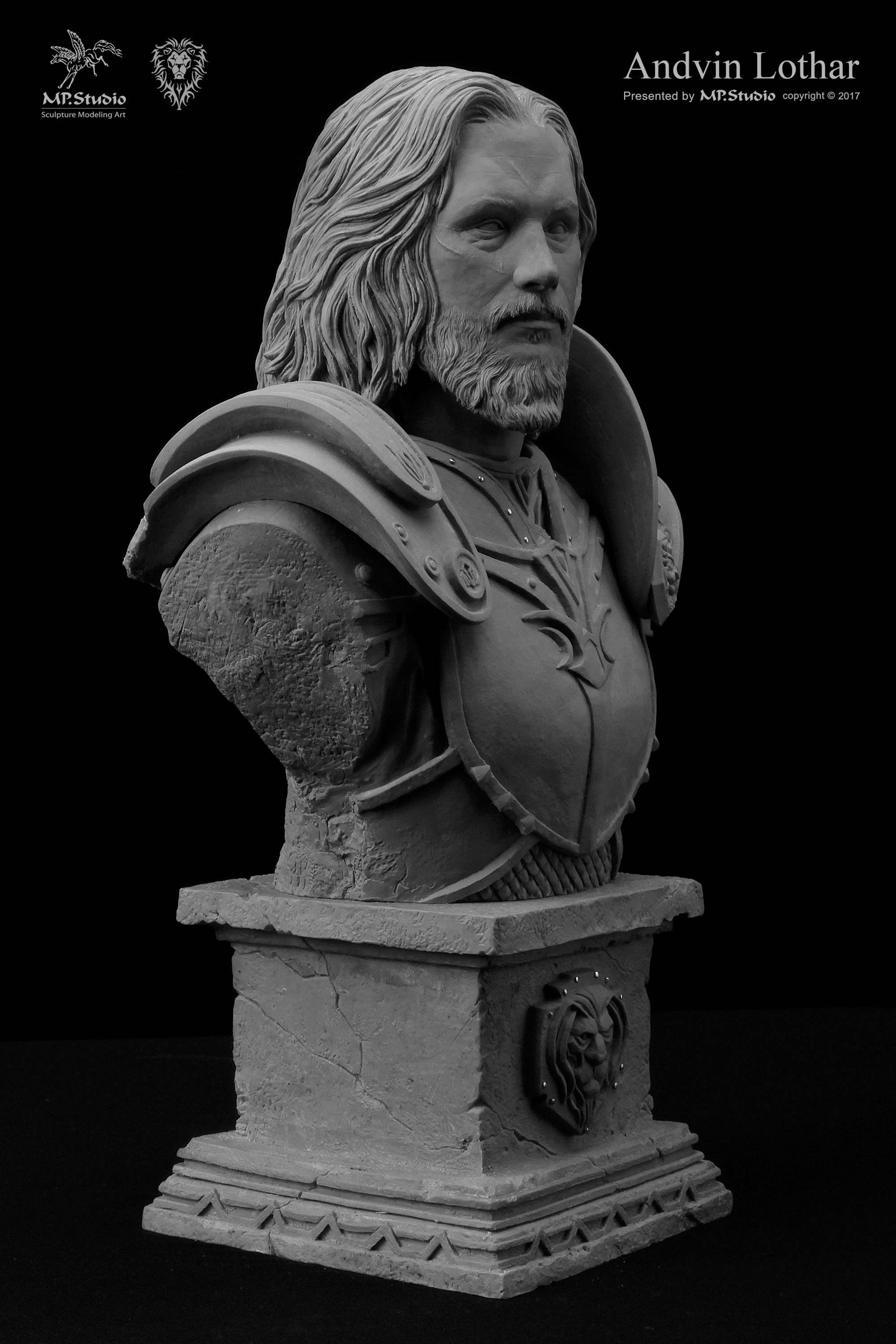 mp studio【lothar-洛萨】胸像!(手雕原型)