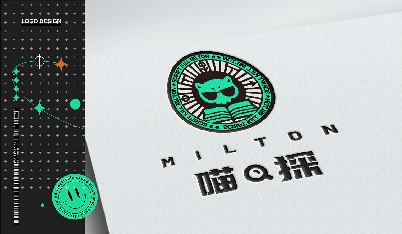 剧本杀品牌logo|平面|logo|岁月静好2 - 原创作品 - 站酷 (zcool)